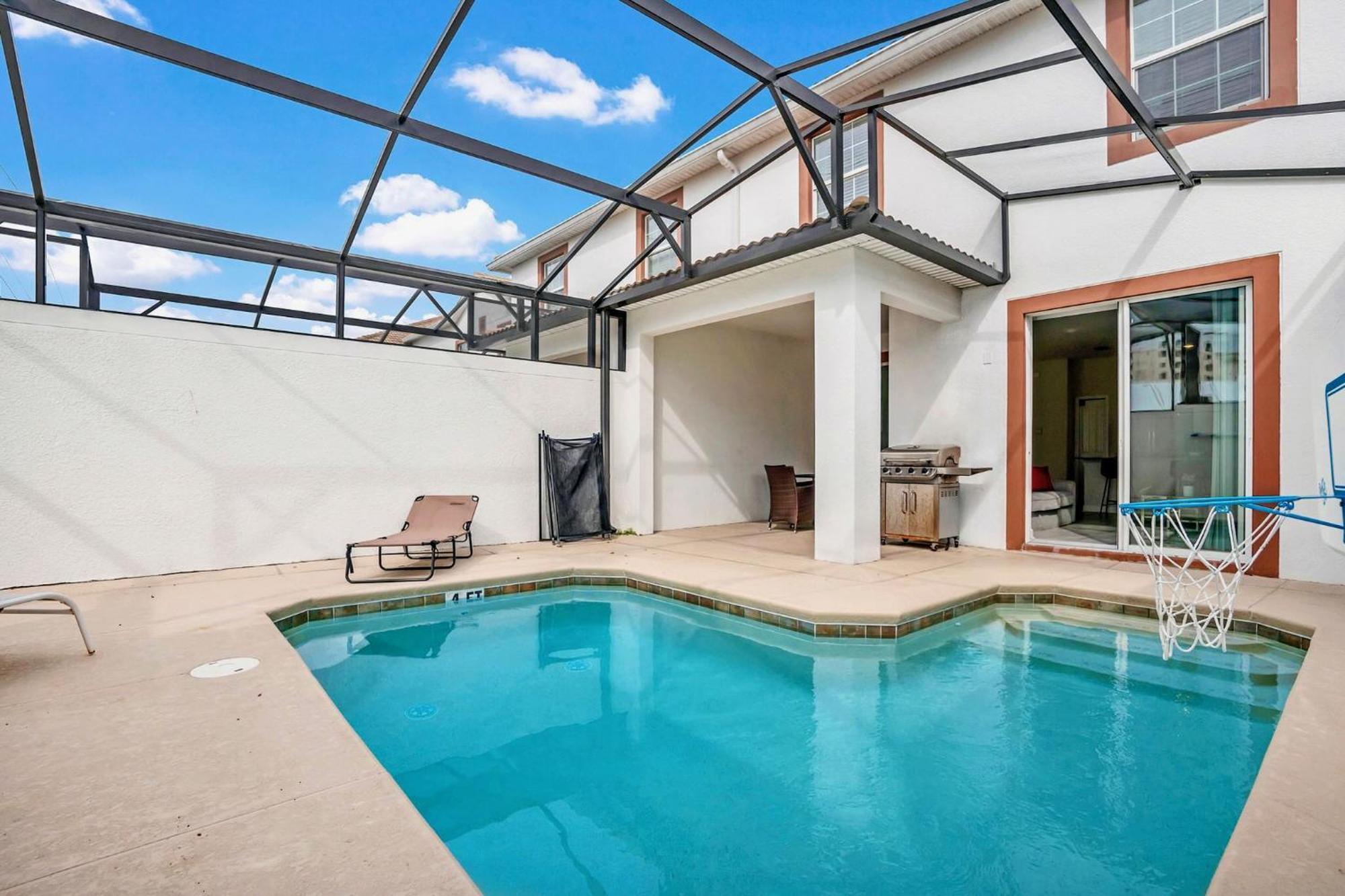 Family Resort - 4Br Home Near Disney - Private Pool, Bbq! Kissimmee Exteriör bild